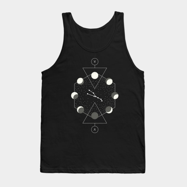 Taurus horoscope sign Tank Top by tamaramilakovic